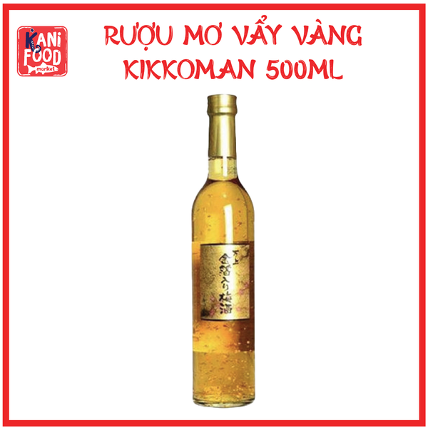 RƯỢU MƠ VẨY VÀNG KIKKOMAN 500ML