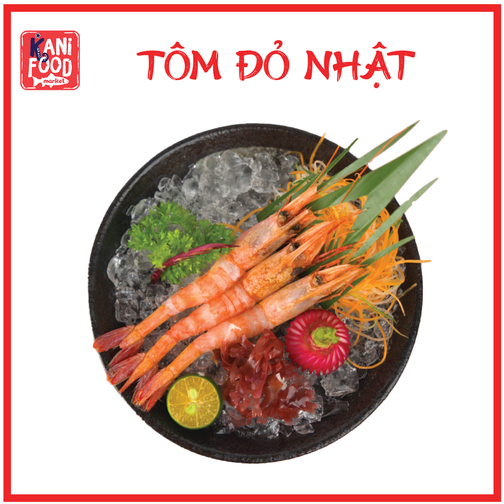 Sashimi Tôm đỏ