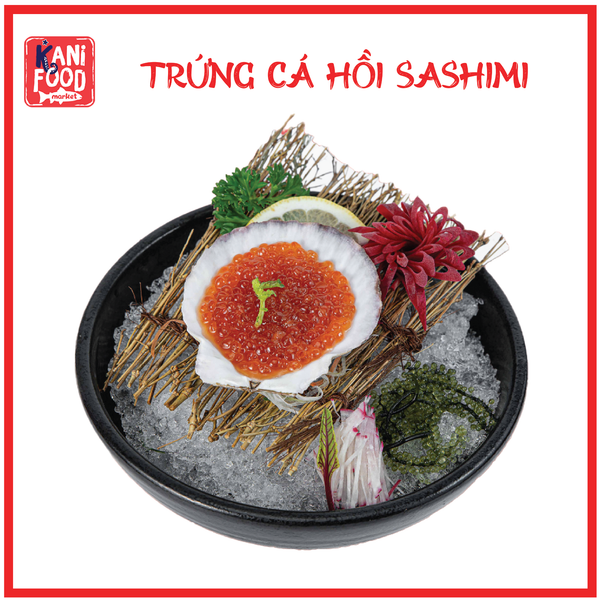 TRỨNG CÁ HỒI SASHIMI
