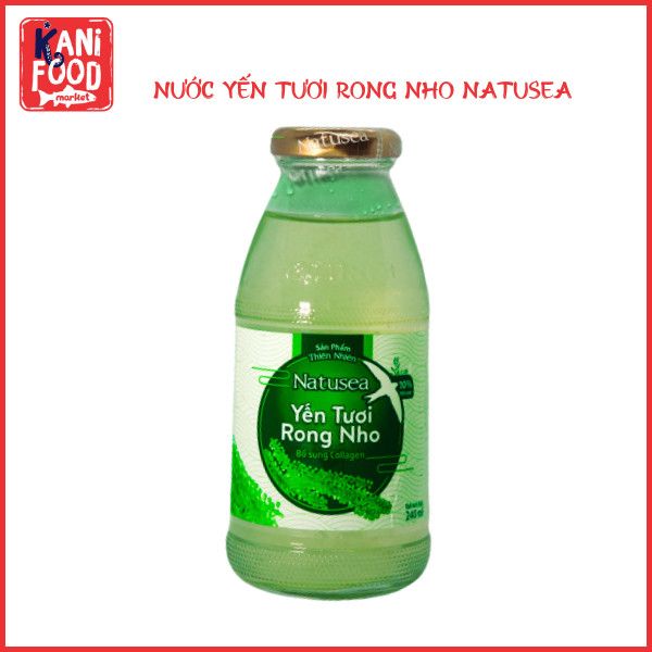 NƯỚC YẾN TƯƠI RONG NHO NATUSEA 240ML