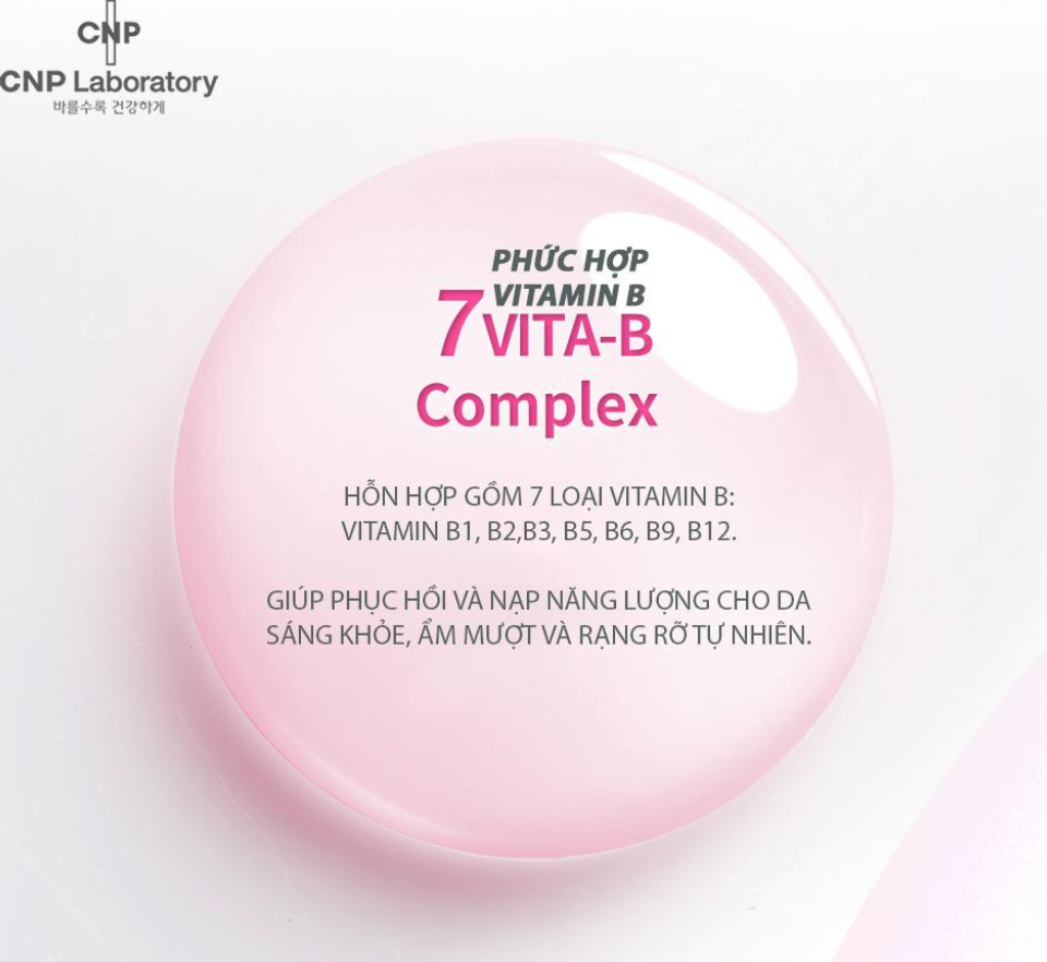 Xịt khoáng phức hợp Vitamin B dưỡng sáng da CNP Laboratory Vita-B Ampu ...