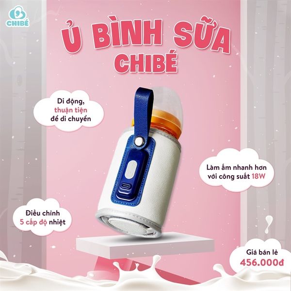  Ủ BÌNH SỮA CHIBÉ - CB016 
