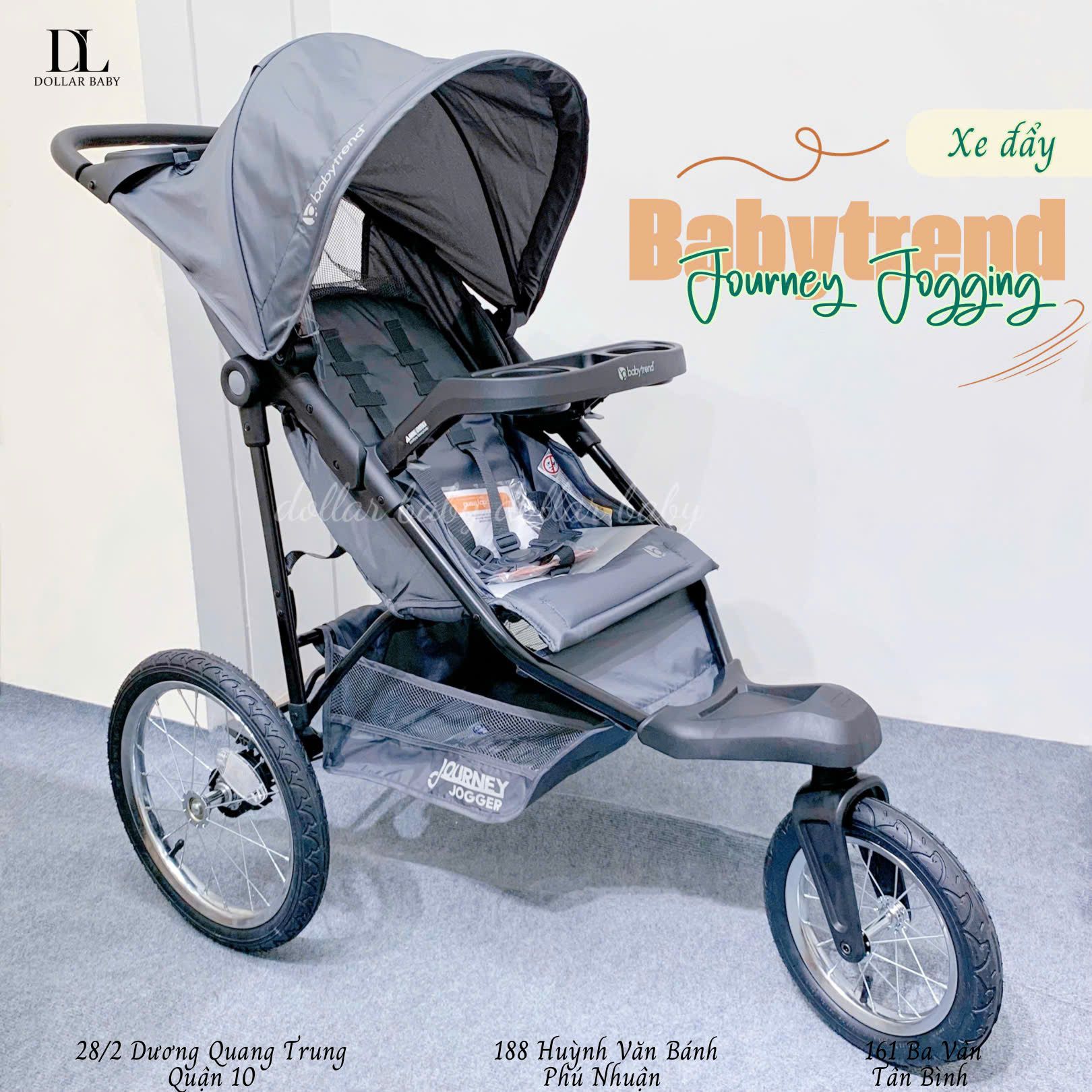  Xe đẩy Baby Trend Journey Jogging 