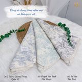  Chăn Hoạ Tiết Emong Toile Blanket 