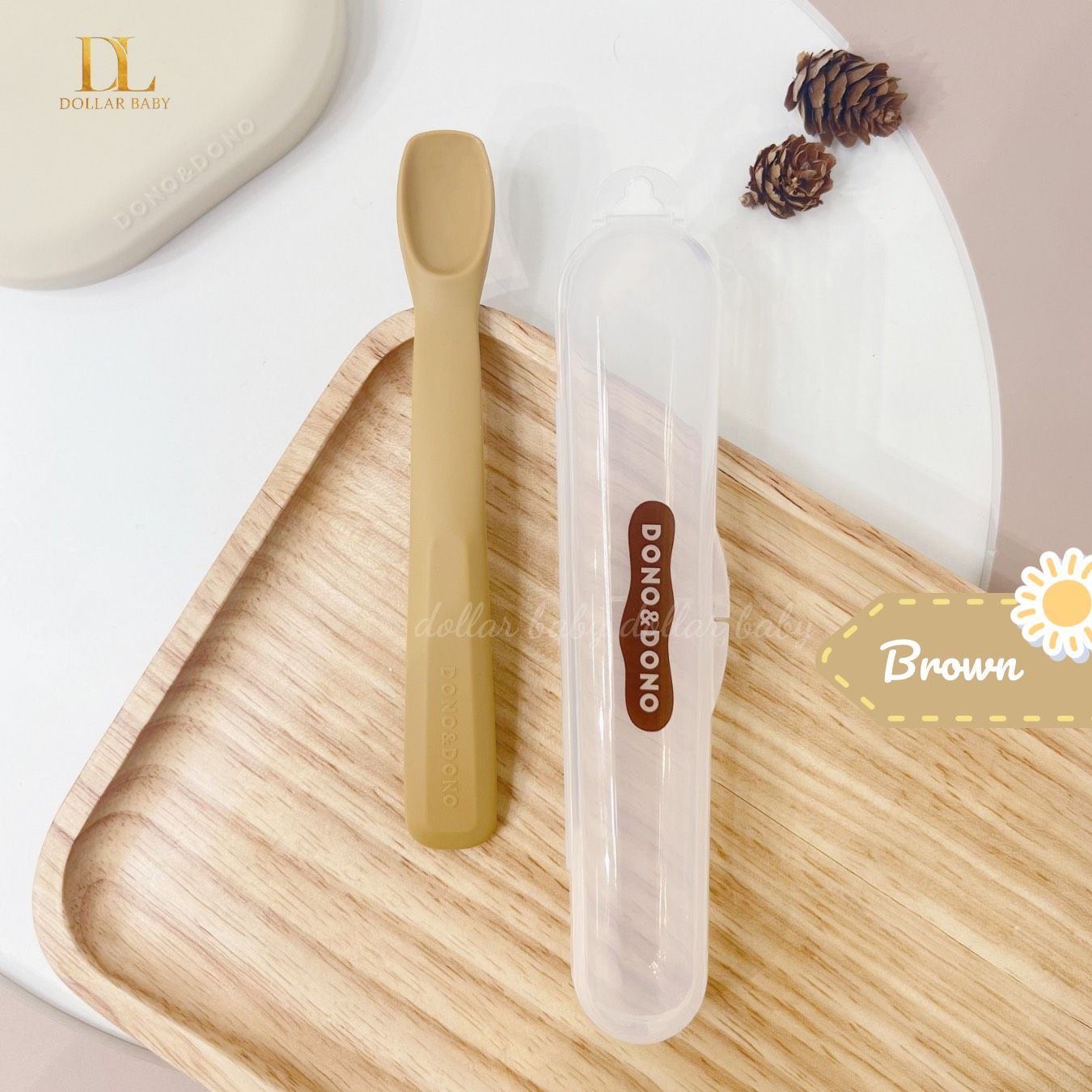  Set 2 Thìa Silicon Cao Cấp DonoDono 