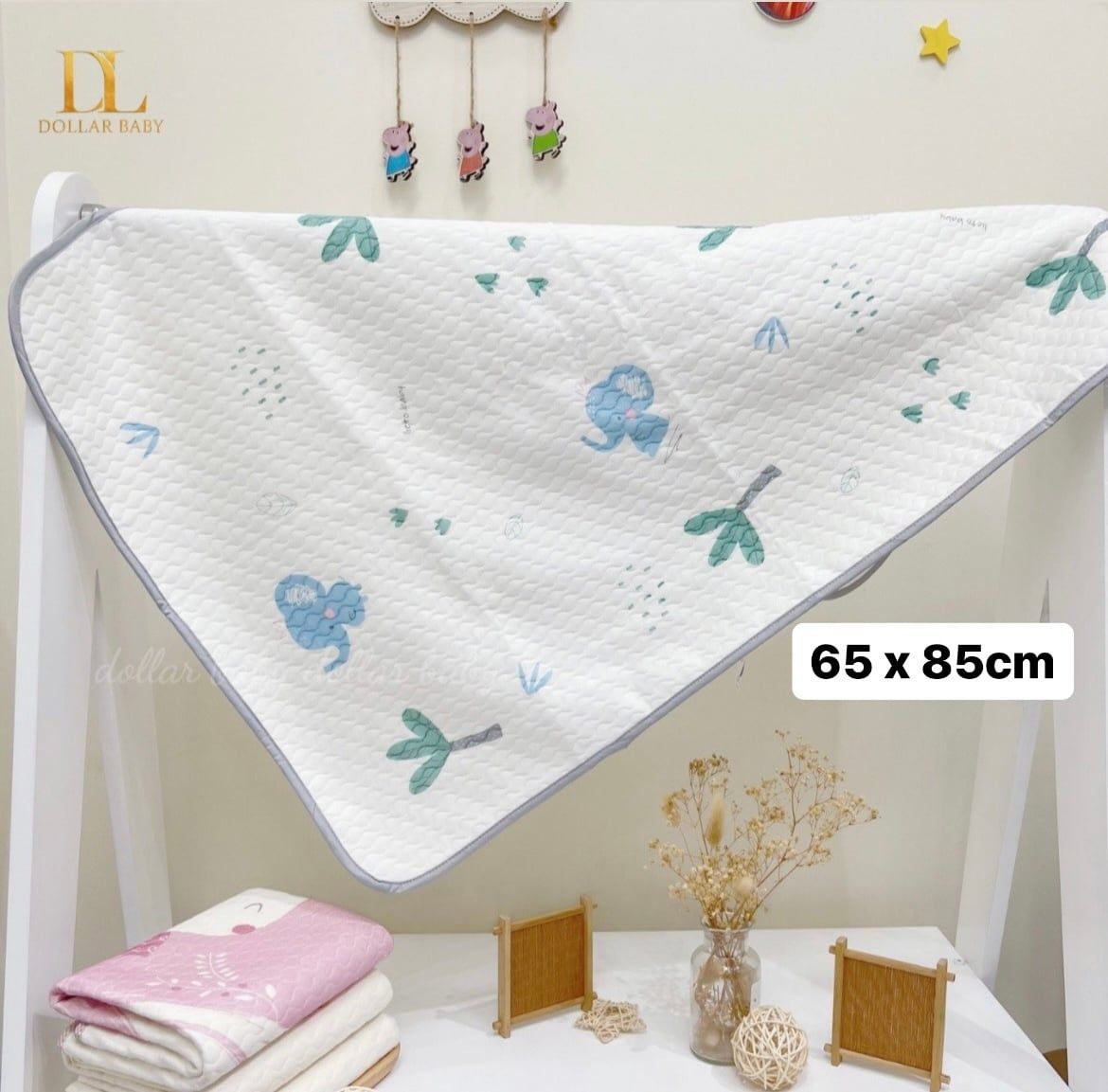  Lót Chống Thấm LIETO Hàn Quốc - ( 65 x 85 Cm ) 