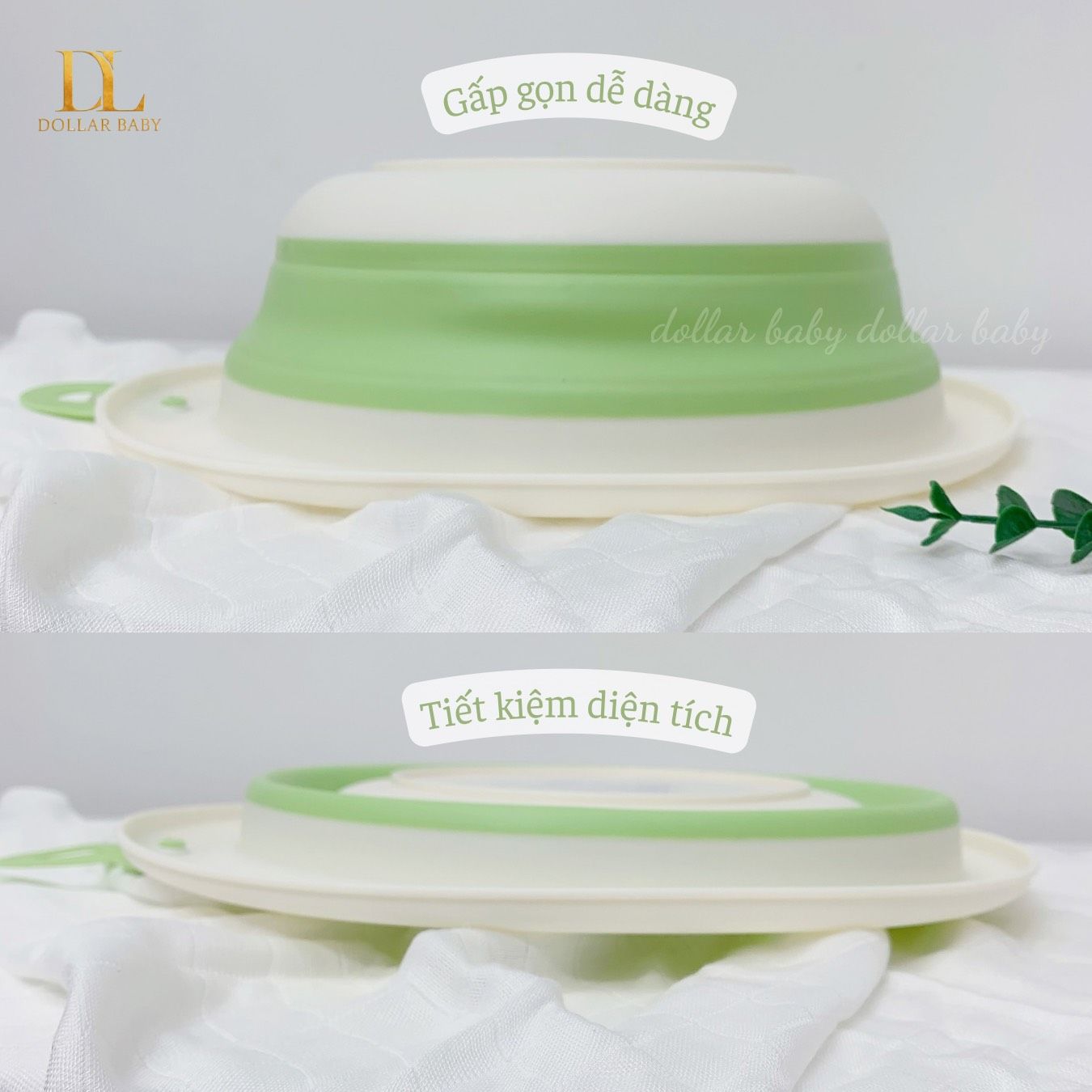  Chậu Rửa Mặt Gấp Gọn Cá Sấu - SASA 