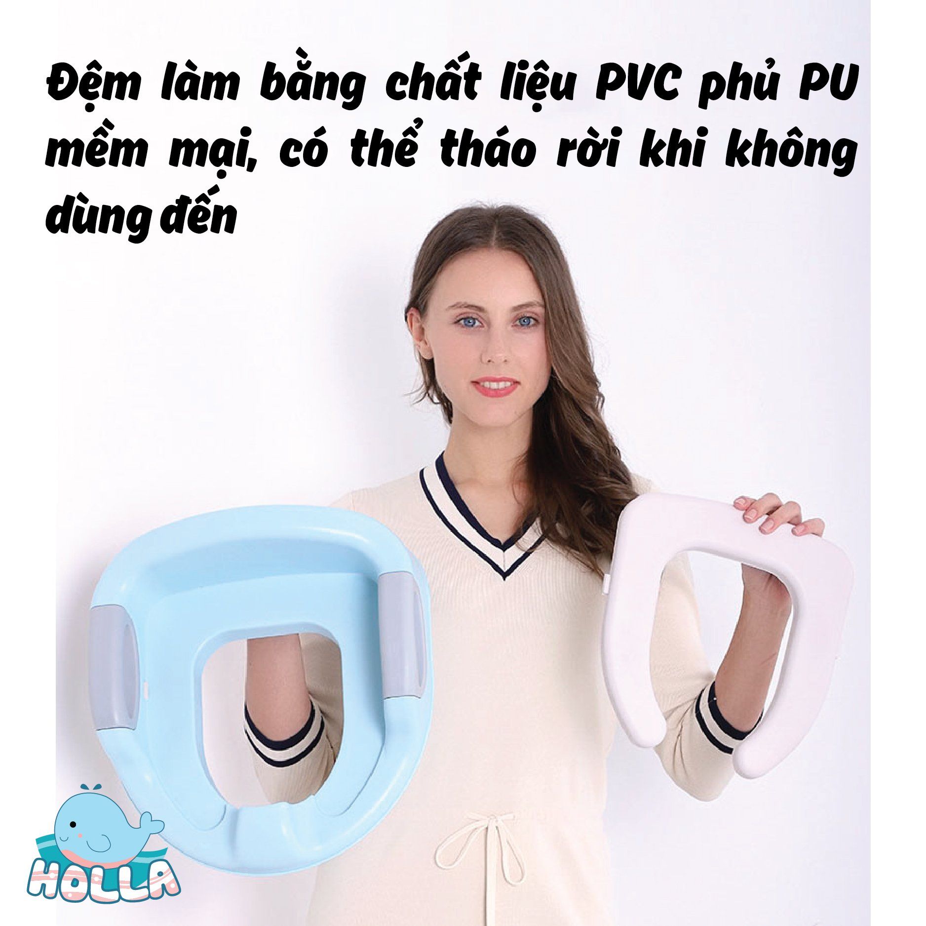  Bệ Thu Nhỏ Bồn Cầu Holla 