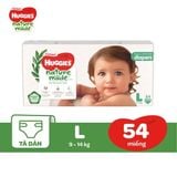  Bỉm dán Huggies Platinum Nature Made - L54 (9-14kg) 