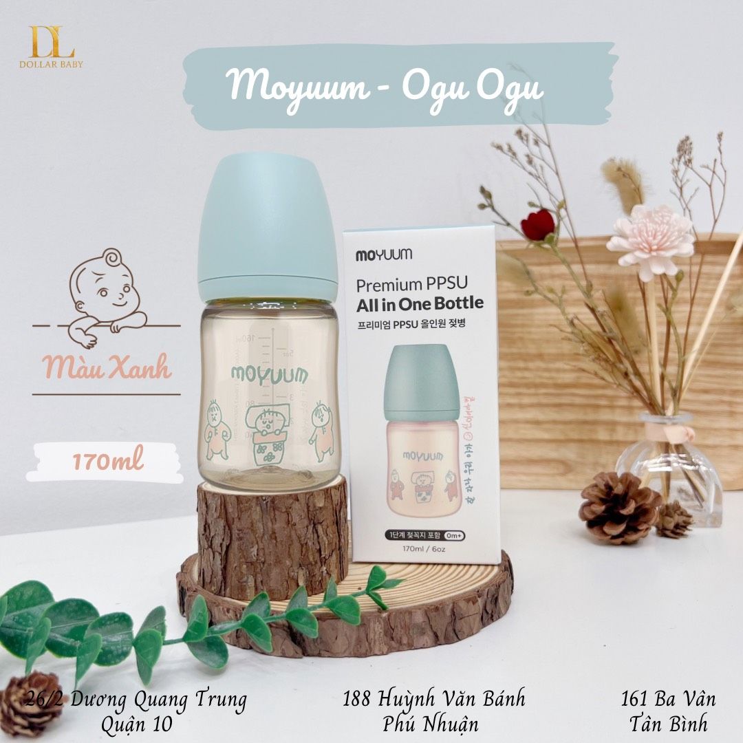  Bình Sữa MOYUUM - Ogu Ogu 