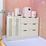  Tủ Gỗ Ngăn Kéo - Treo Đồ Cánh Mây Hình Gấu 