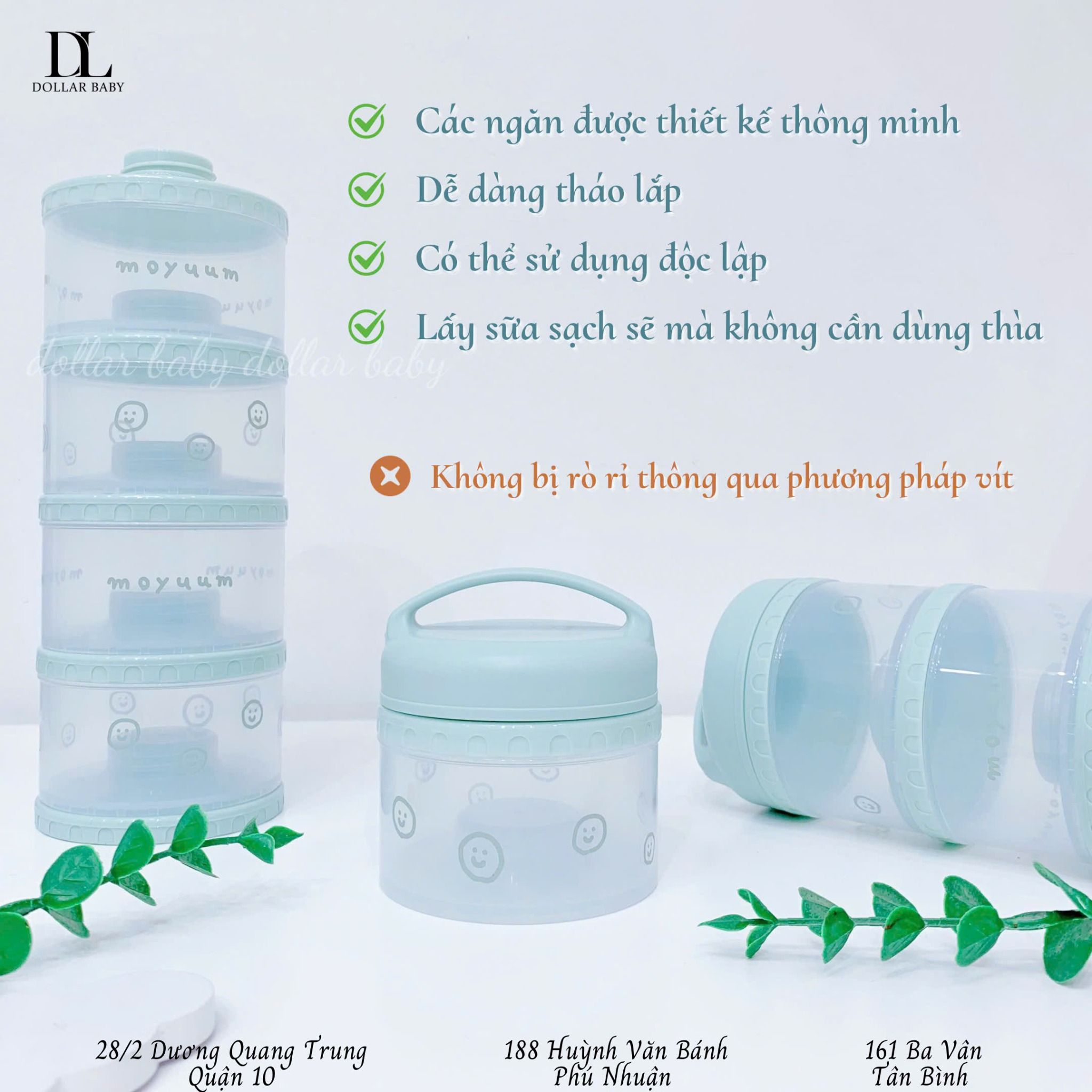  Hộp Chia Sữa Moyuum 