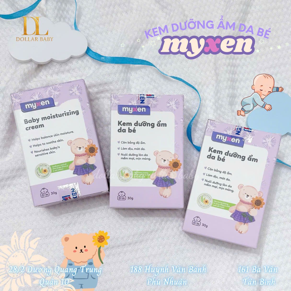  Myxen -  Kem Dưỡng Ẩm Da 