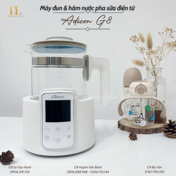  ADICON - Bình Đun Và Hâm Nước - G8 