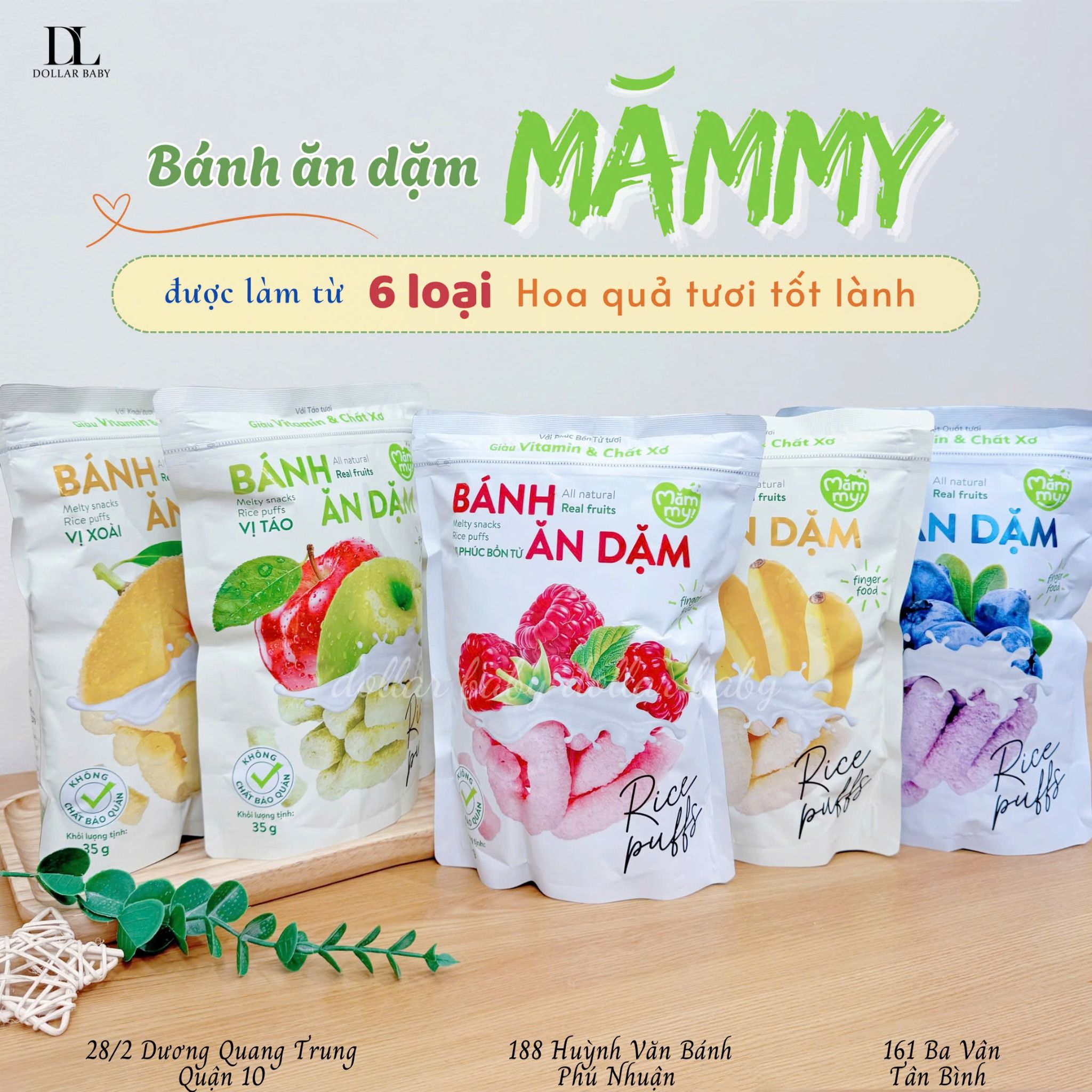  Bánh Trái Cây Mămmy (6 tháng) 