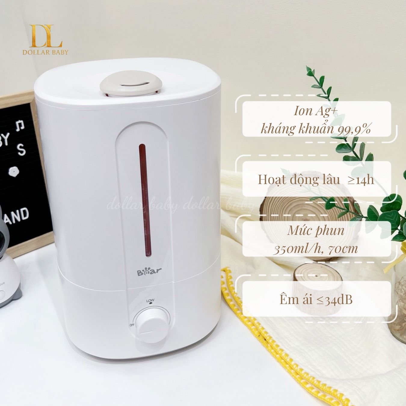  Máy Tạo Độ Ấm Bear / SB - TA50M - 5L 