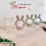  MISAN - Túi Nhai Ăn Dặm Kèm ( 3 Núm Nhai ) 