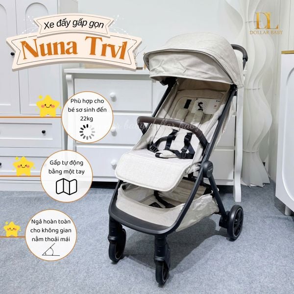  Xe đẩy gấp gọn Nuna Trvl 