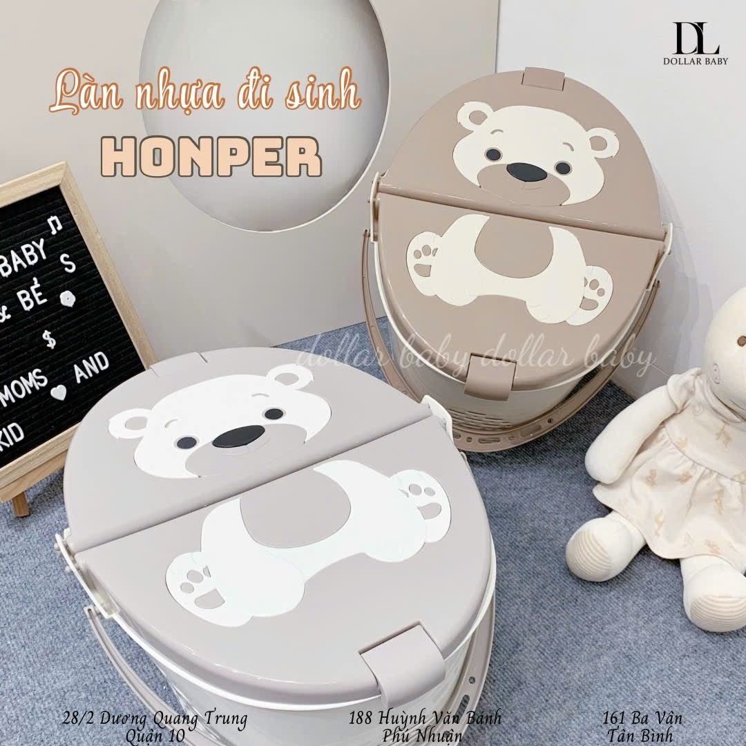  Giỏ đi sinh Gấu Honper - HP125 