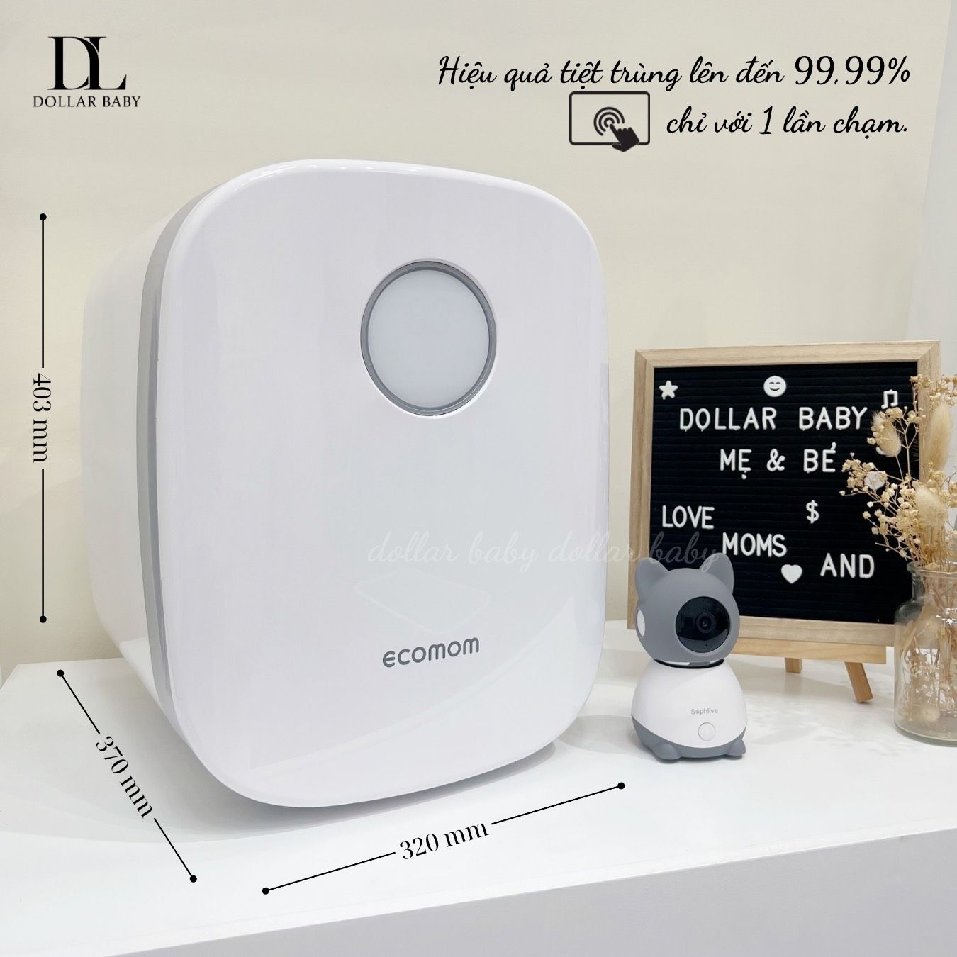  ECOMOM - Máy tiệt trùng UV - 202 Pro Advance 