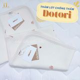  Thảm lót chống thấm Dotori Airy Waterproof Pad Organic Cotton 100% thấm hút tốt 