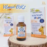  Nature's Way Kids Smart Drops Vitamin D3 + K2 (11ml) 