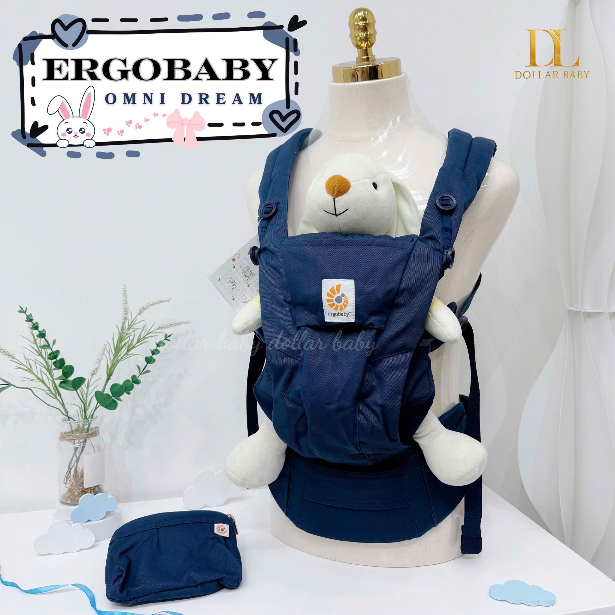  Địu cho bé Ergobaby Omni Dream 
