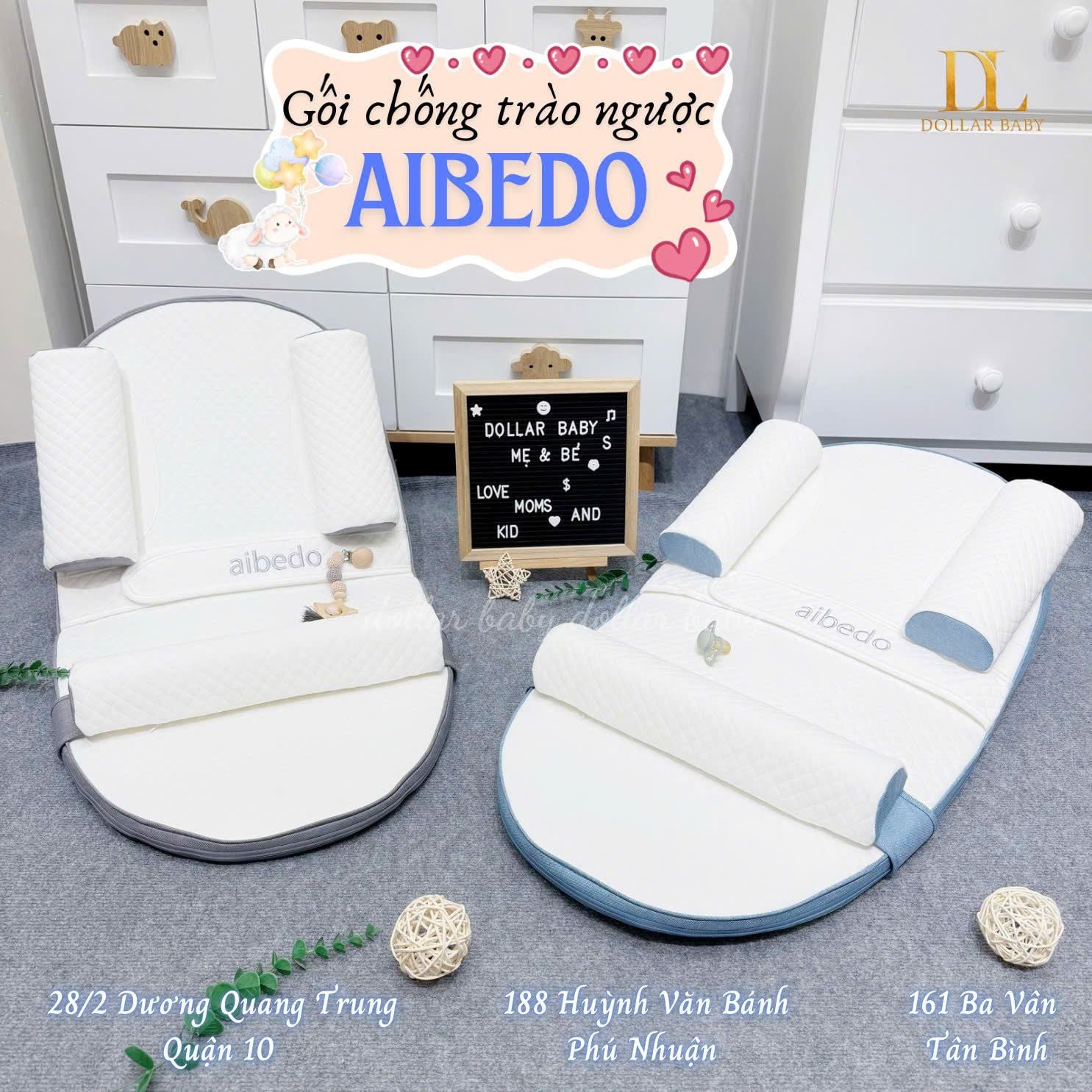  Gối Chống Trào Ngược Gấp Gọn Aibedo 