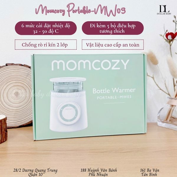  MOMCOZY - Máy Hâm Sữa Di Động 