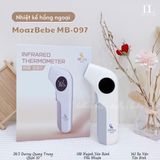  MOAZ BÉBÉ - Nhiệt Kế Hồng Ngoại - MB097 