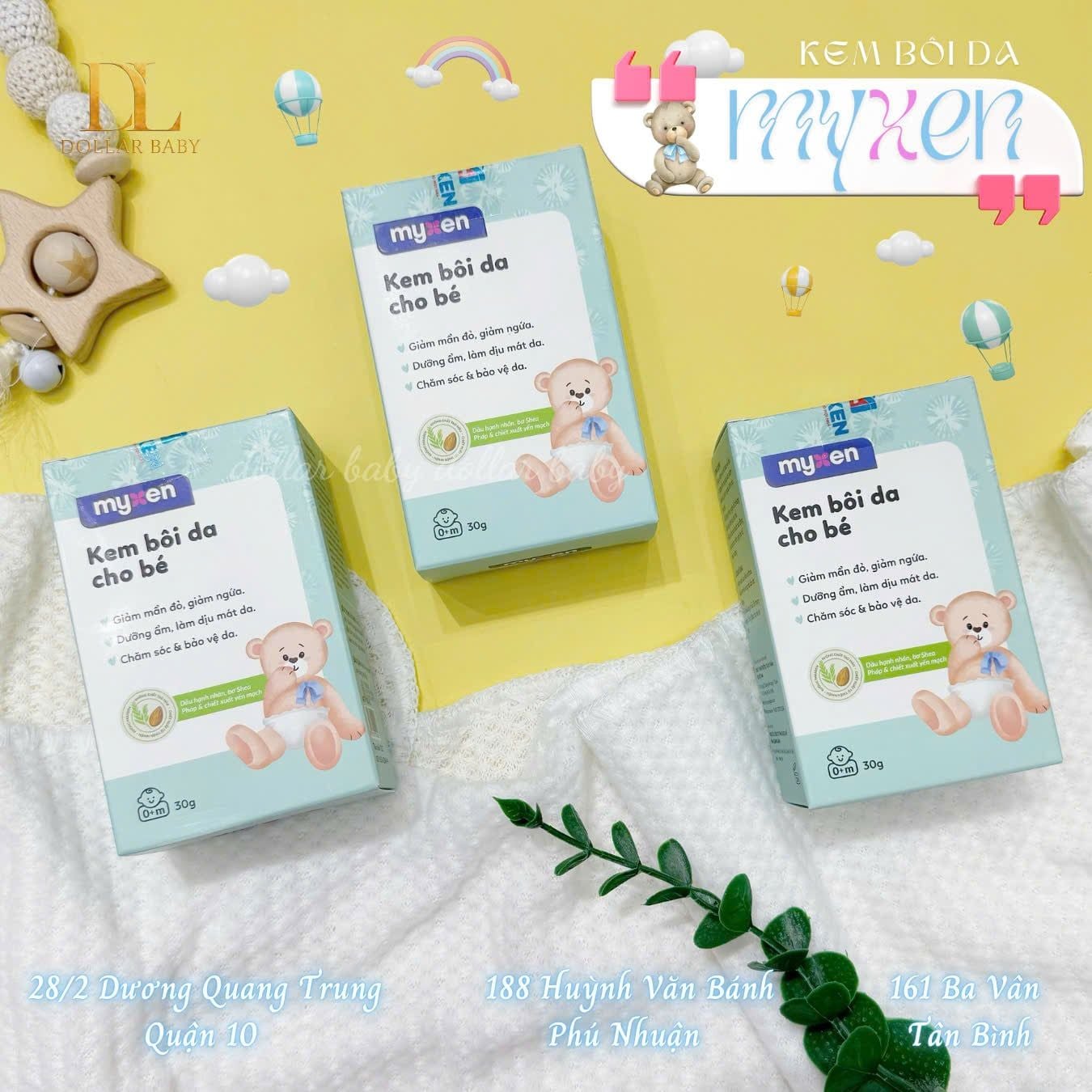  Myxen - Kem Bôi Da Giảm Mẫn Đỏ 