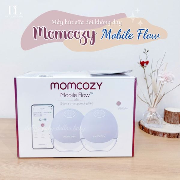  Máy Hút Sữa Đôi Không Dây Momcozy - M9 (Tặng túi trữ sữa) 