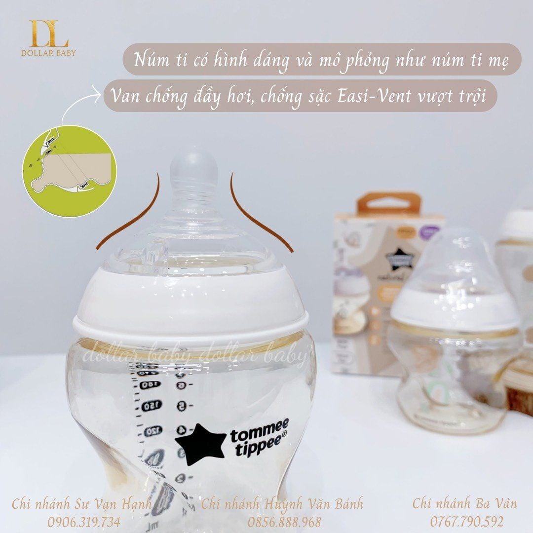  Bình Sữa PPSU Tommee Tippee Natural Start 