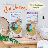  Mì Ăn Dặm Hữu Cơ Cho Bé Dạng Sợi Bio Junior 200g (Từ 8 tháng tuổi) 