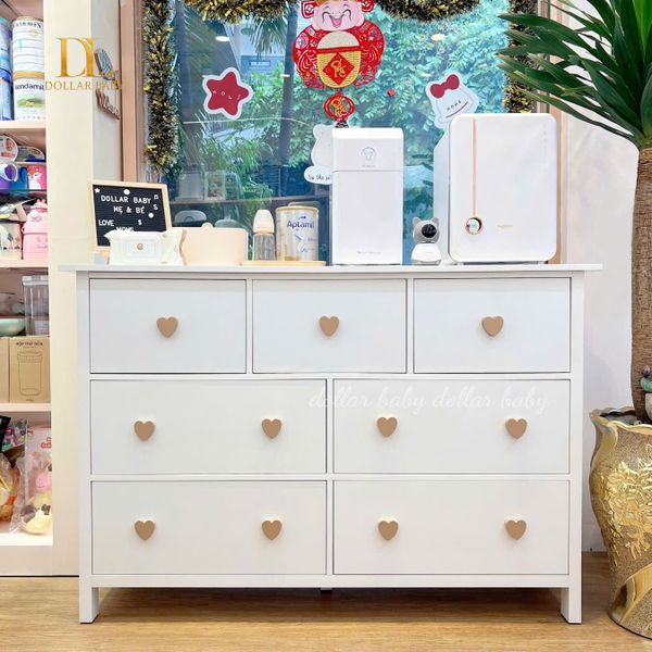  Tủ Gỗ Ngăn Kéo Trái Tim 