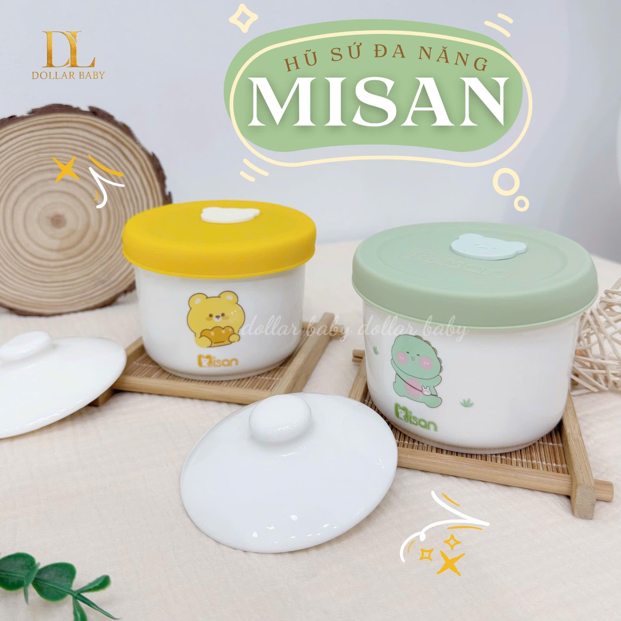  Hũ Sứ Đa Năng 3in1 Misan 