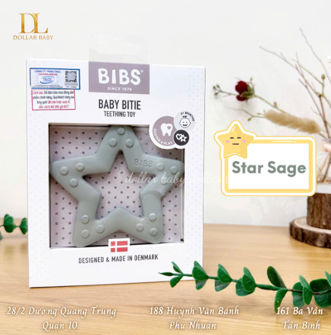  Gặm Nướu Hình Sao BIBS Baby Bitie Star 