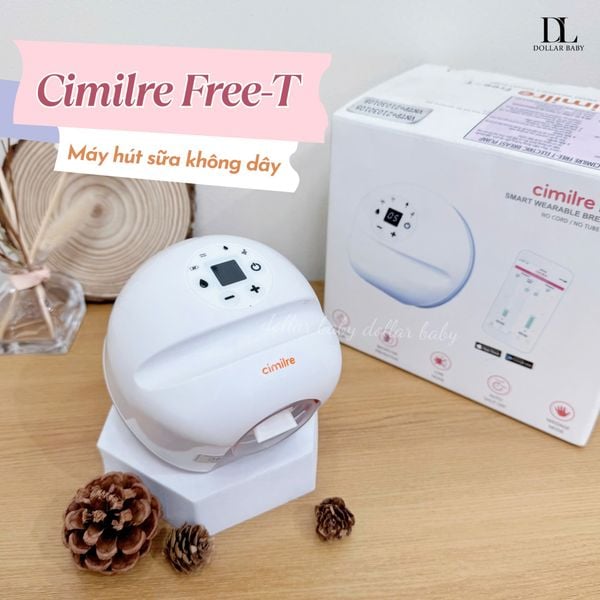  Máy hút sữa đơn không dây Cimilre Free T 