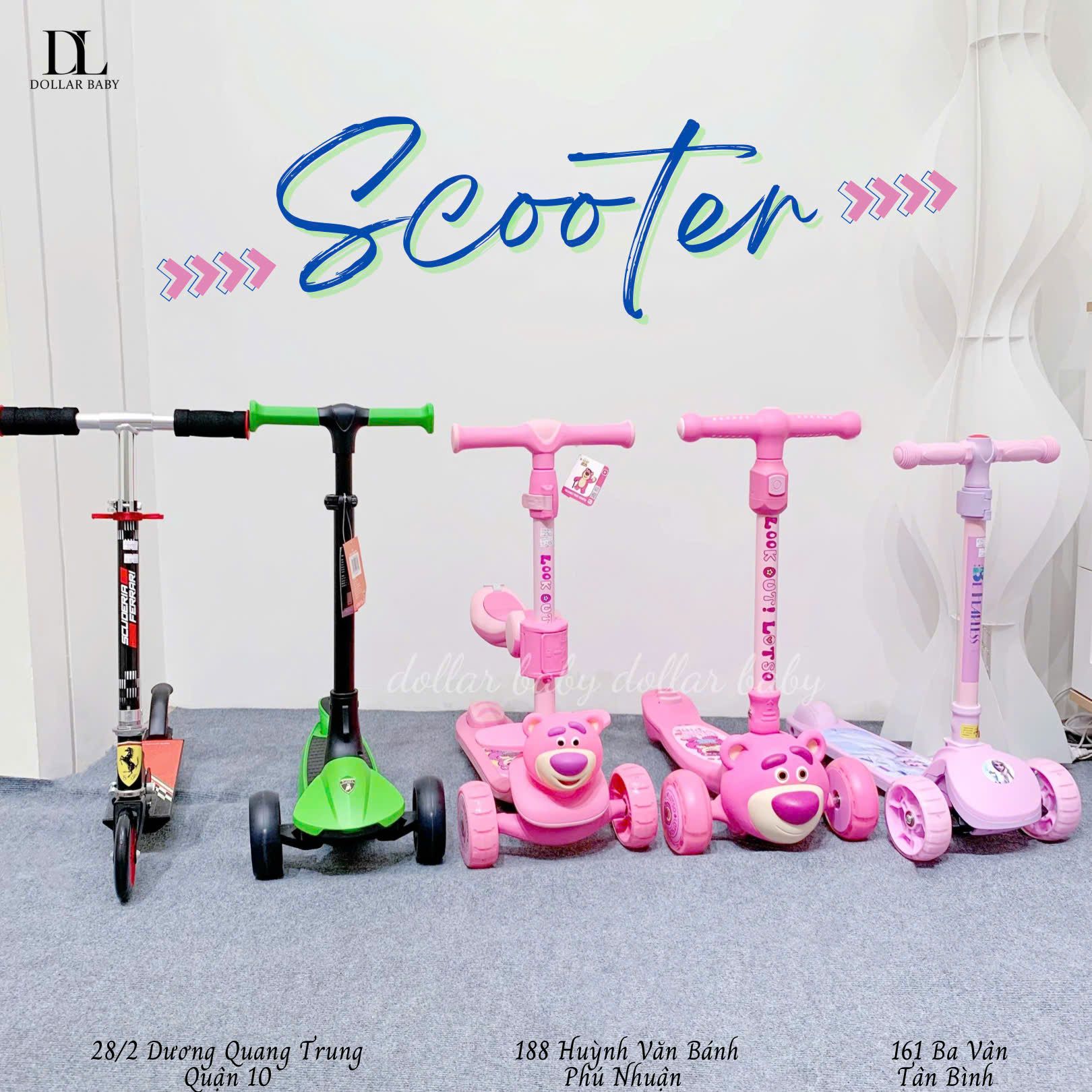  Xe Trượt Scooter Mesuca 2 / 3 bánh 