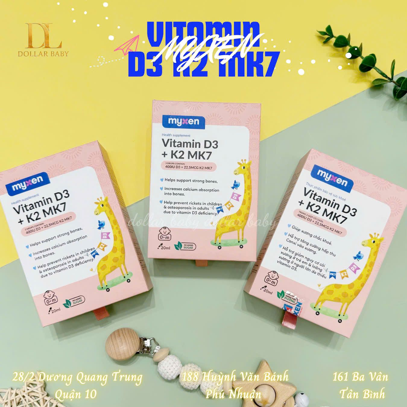 Myxen - Vitamin D3 K2 MK7 