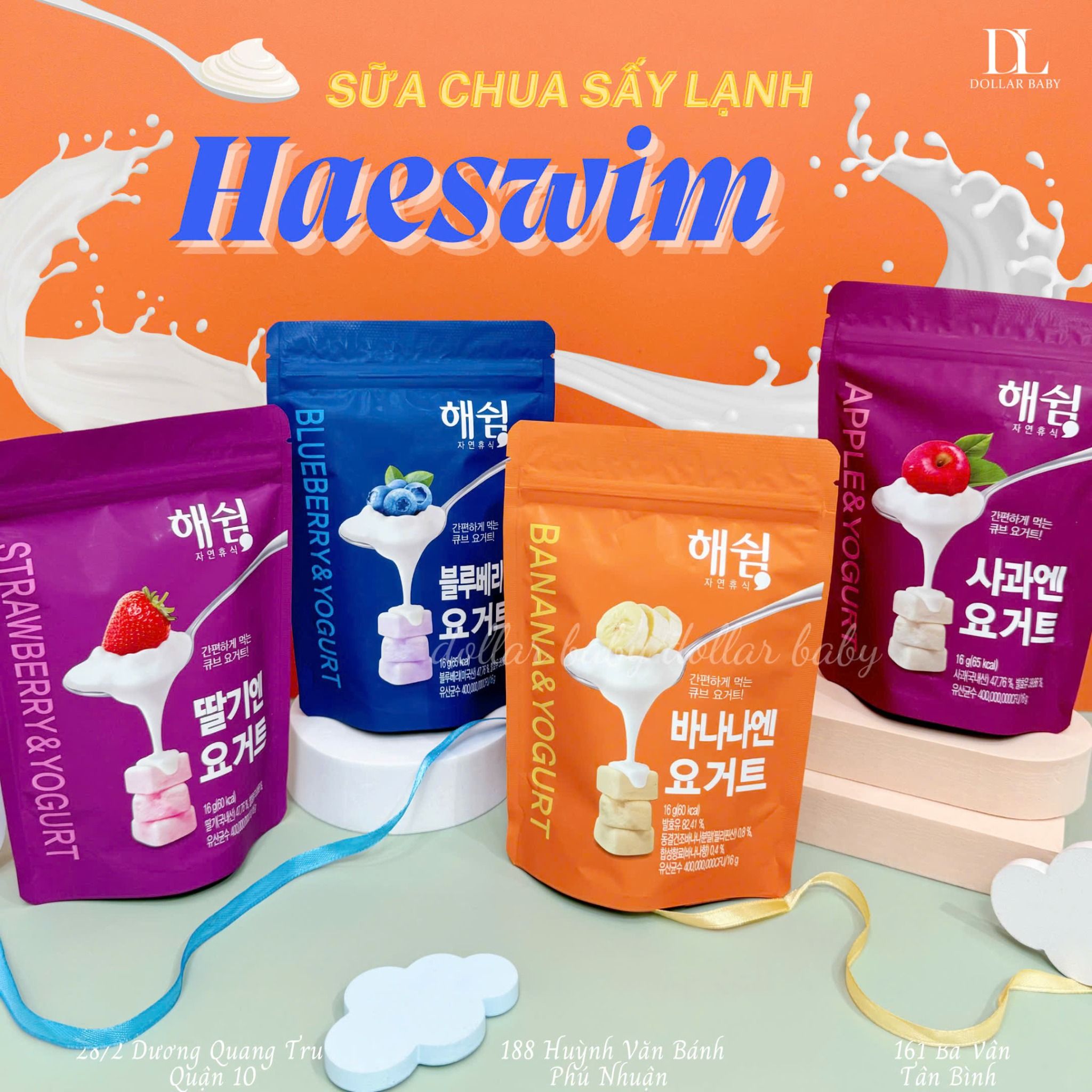  Sữa Chua Sấy Lạnh Haeswim ( 7m+) 