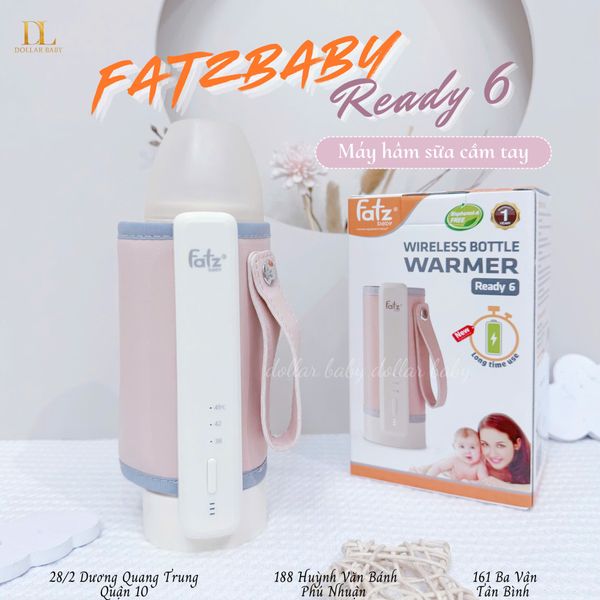  FATZ BABY - Dụng Cụ Hâm Sữa Cầm Tay Không Dây - Ready 6 