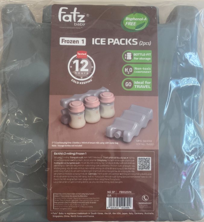  FATZ BABY - Đá Khô – Frozen 1 ( Set 2 Miếng ) 