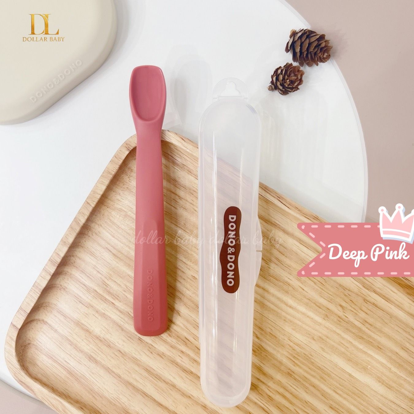  Set 2 Thìa Silicon Cao Cấp DonoDono 