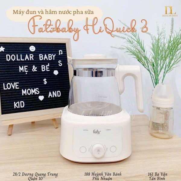  FATZ BABY - Bình đun và hâm nước pha sữa - HiQuick 3 