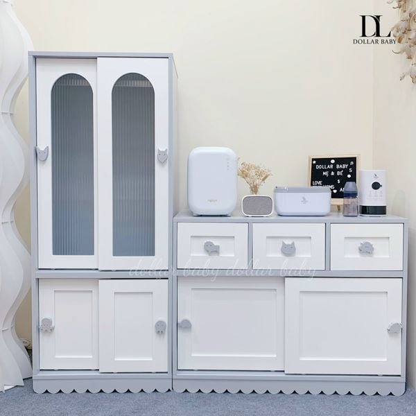  Bộ Tủ Gỗ Cửa Lùa - Hình Thú 