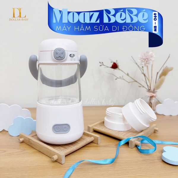  MOAZ BÉBÉ - Máy hâm sữa di động - MB069 