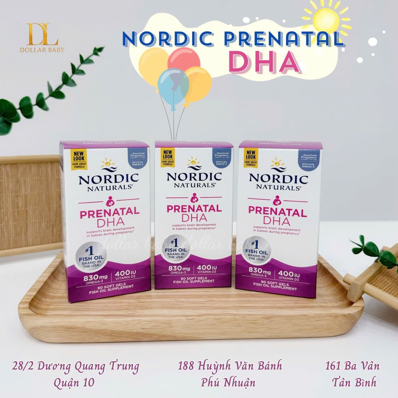  Nordic Naturals Prenatal DHA 90's (90 viên) 