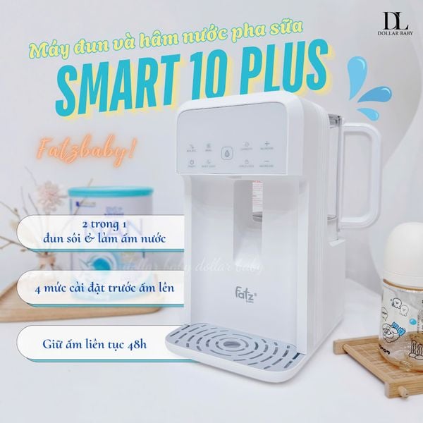  FATZ BABY - Bình đun và hâm nước pha sữa - Smart 10 Plus 
