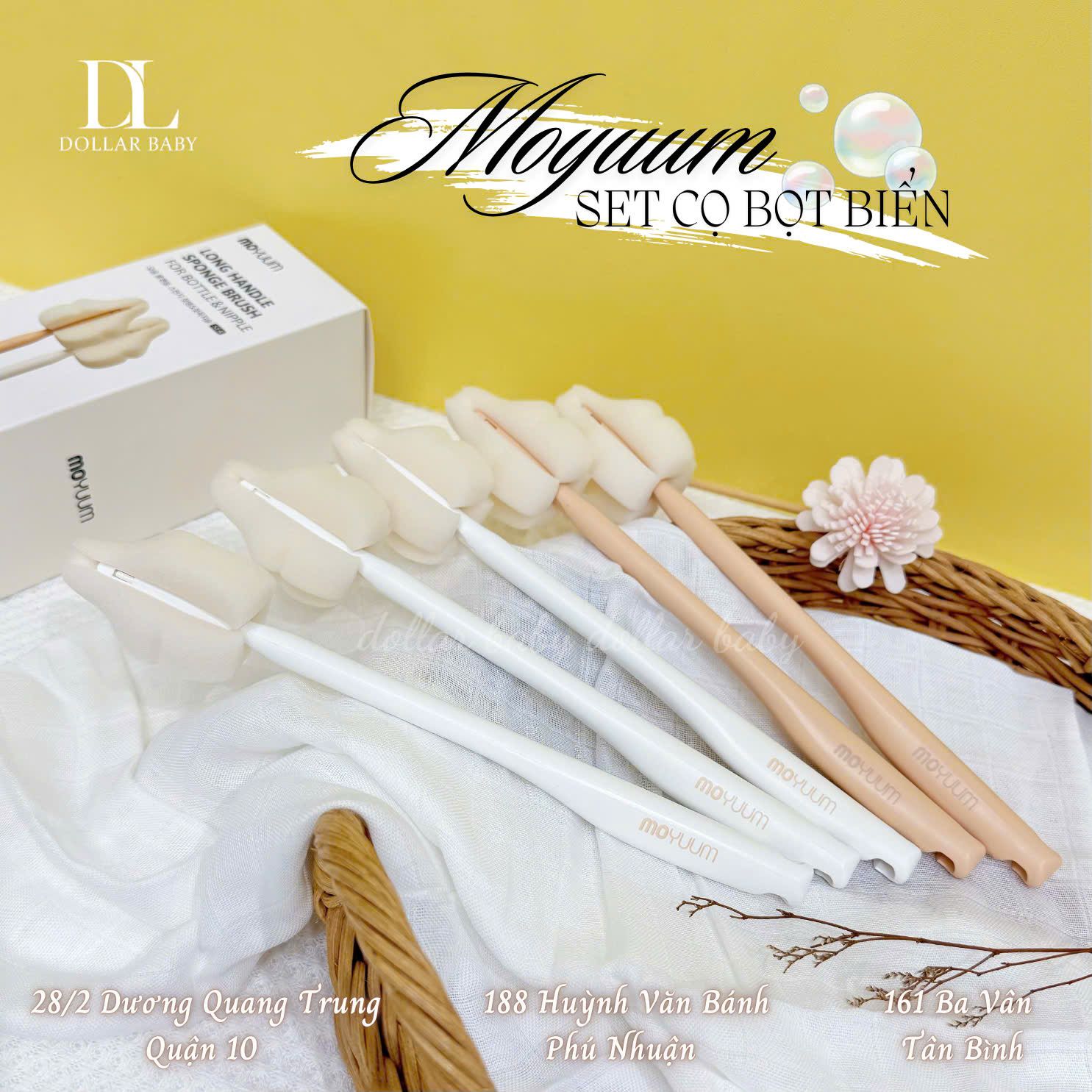  Set 5 Cọ Rửa Bình Moyuum 